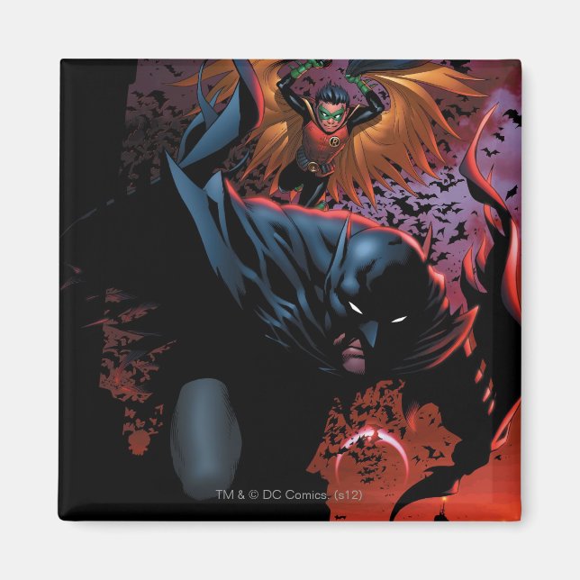 Imã The New 52 - Batman e Robin #1 (Frente)