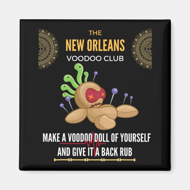 Imã The New Orleans Voodoo Club - Crazy, Insane  (Frente)