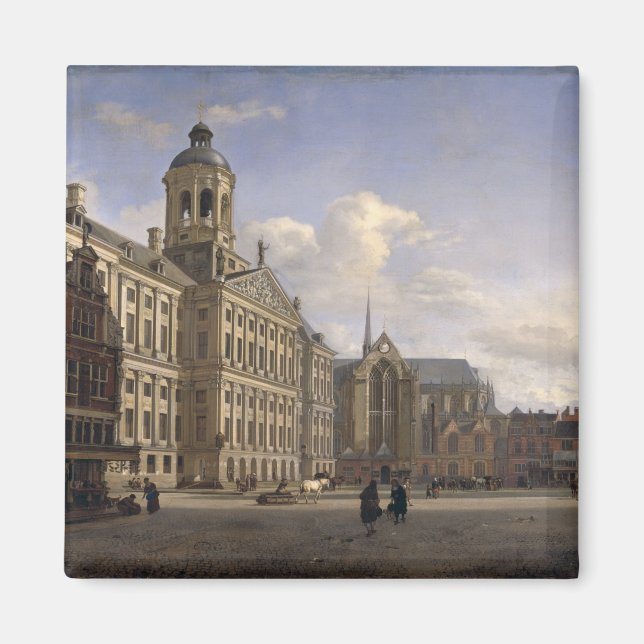 Imã The New Town Hall, Amsterdã, 1668 (Frente)