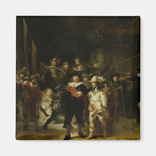 Imã The Night Watch, Rembrandt van Rijn (Frente)
