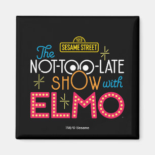 Imã The Not-Too-Late Show com Elmo