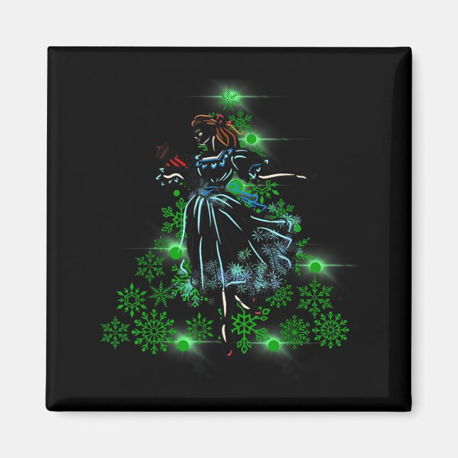 Imã The Nutcracker Ballet And Clara Marie Christmas Tr (Frente)