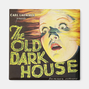 Imã The Old Dark House - poster vintage de 1932