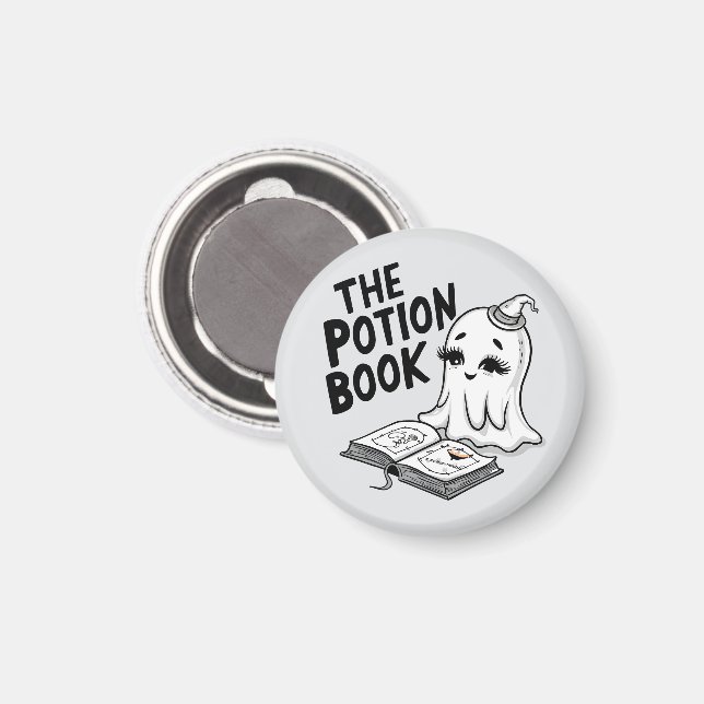 Imã The Potion Book For Halloween (Front/Back)