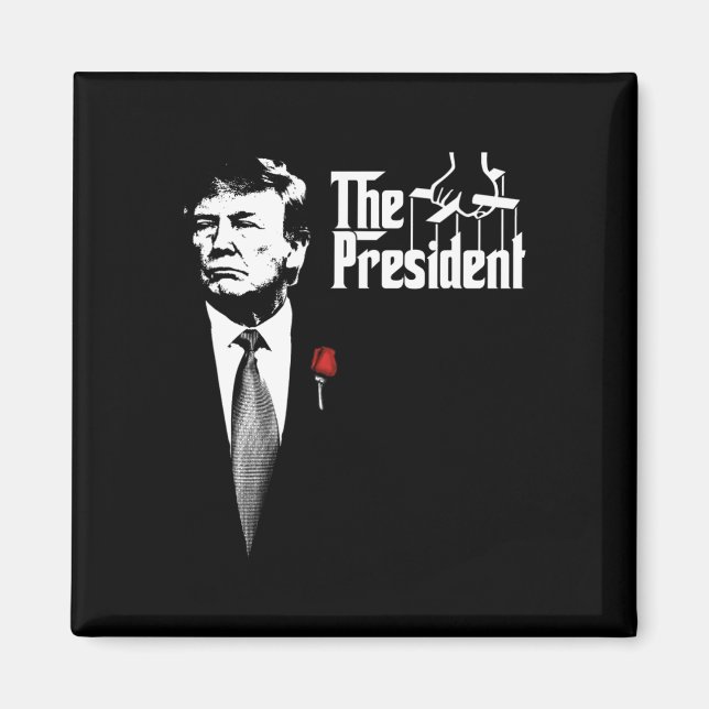 Imã The President Donald Trump Movie Poster Trending M (Frente)