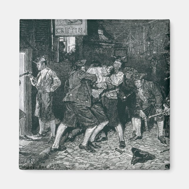 Imã The Press Gang em Nova Iorque (Frente)