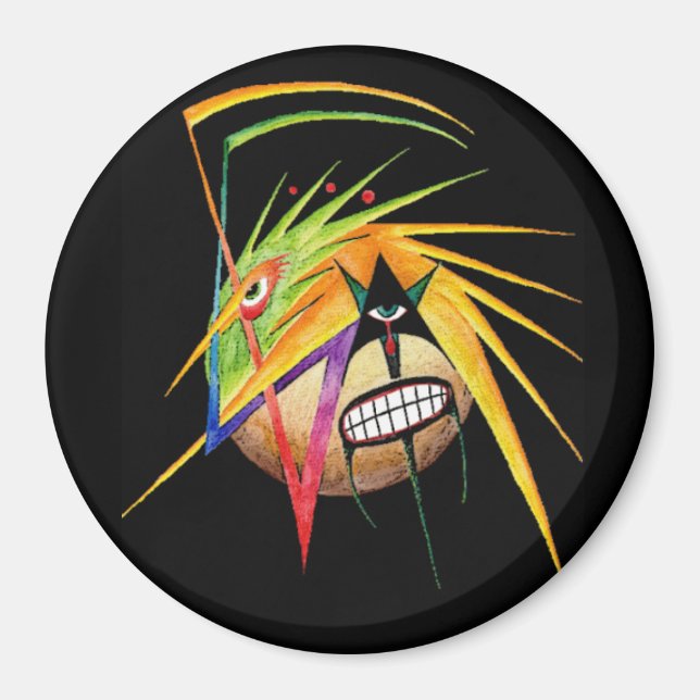 Imã "The Reckoning" Mandala Magnet (Frente)