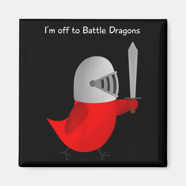 Imã The Sammy Bird - I'm Off To Battle Dragons  (Frente)