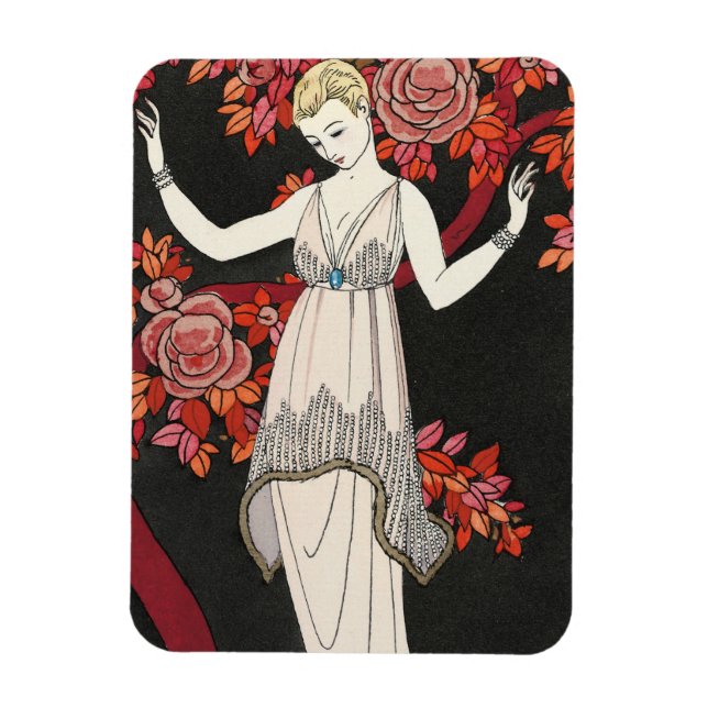 Ímã The Science Tree Evening Dress - George Barbier (Vertical)