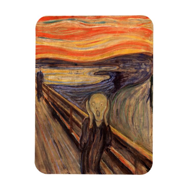 Ímã The Scream - Edvard Munch (Vertical)