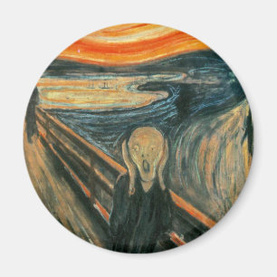 Imã The Scream Munch Modern Art Abstract