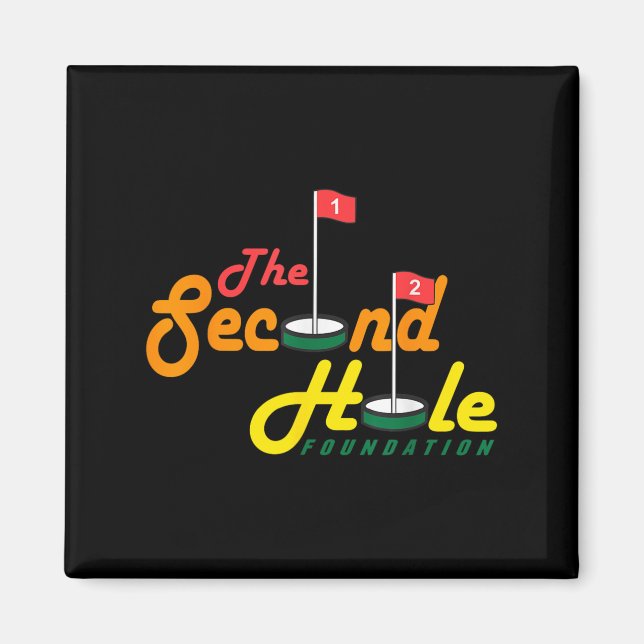 Imã The Second Hole Foundation Funny Apparel  (Frente)