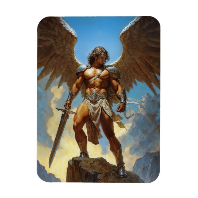Ímã The Sky-Forged Champion Archangel Michael (Vertical)