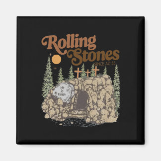 Imã The Stone Was Rolled Away He Is Alive Retro Christ