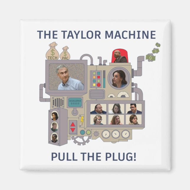 Imã The Taylor Machine (Frente)