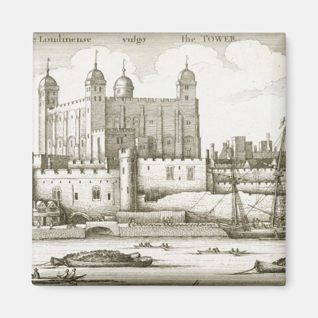 Imã The Tower of London, 1647 (gravação) (Frente)
