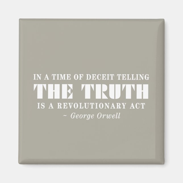 Imã The Truth Refrigerator Magnet (Frente)