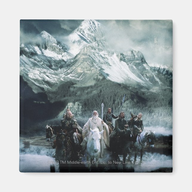 Imã Theoden e a Fellowship (Frente)