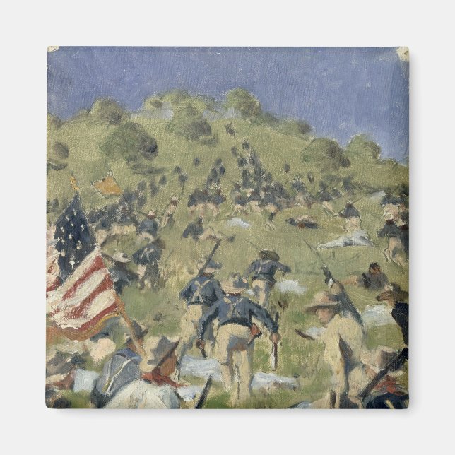 Imã Theodore Roosevelt levando o Santo Juan (Frente)