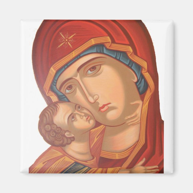 Imã Theotokos Magnet1 (Frente)
