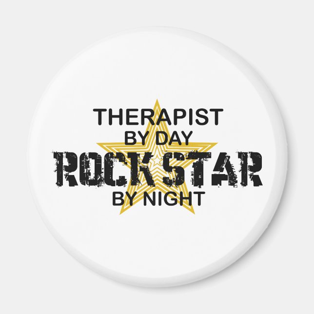 Imã Therapist Rock Star por Noite (Frente)