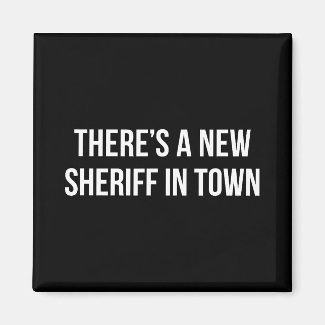 Imã There's A New Sheriff In Town -  (Frente)