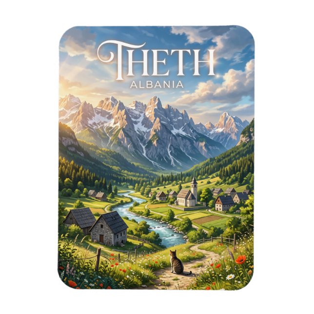 Ímã Theth Albânia (Vertical)