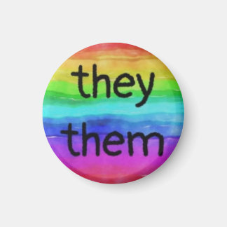 Imã They/Them pronoun magnet