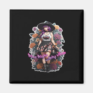 Imã Thicc Thighs Witchy Vibes - Whimsigoth Witch-Core