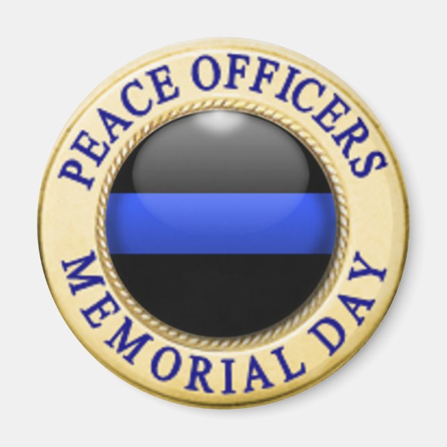 Imã Thin Blue Line (Frente)