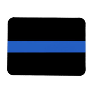 Ímã Thin Blue Line Flag police solidarity symbol usa a
