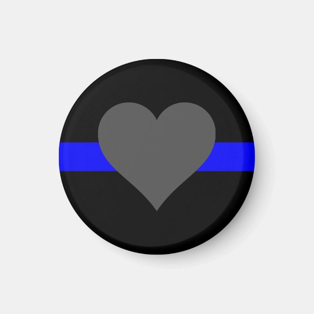 Imã Thin Blue Line - Para Quem Serve (Frente)