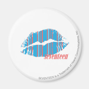 Imã Thin Stripes Aqua