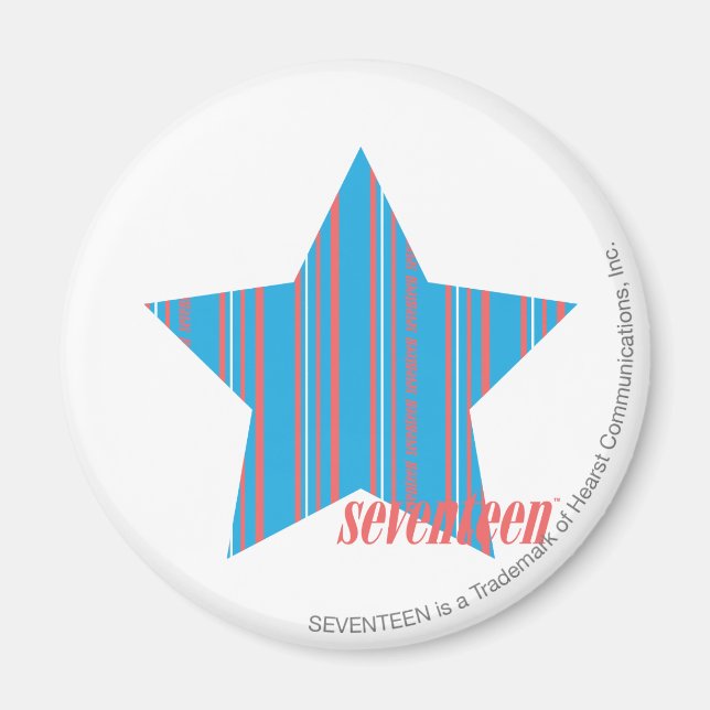 Imã Thin Stripes Aqua 2 (Frente)