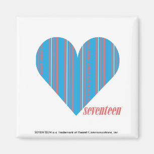 Imã Thin Stripes Aqua 3