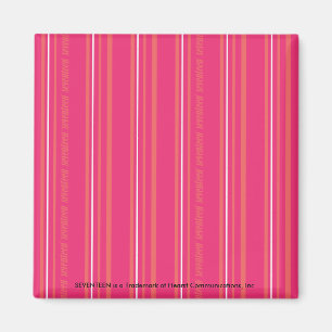 Imã Thin Stripes Magenta