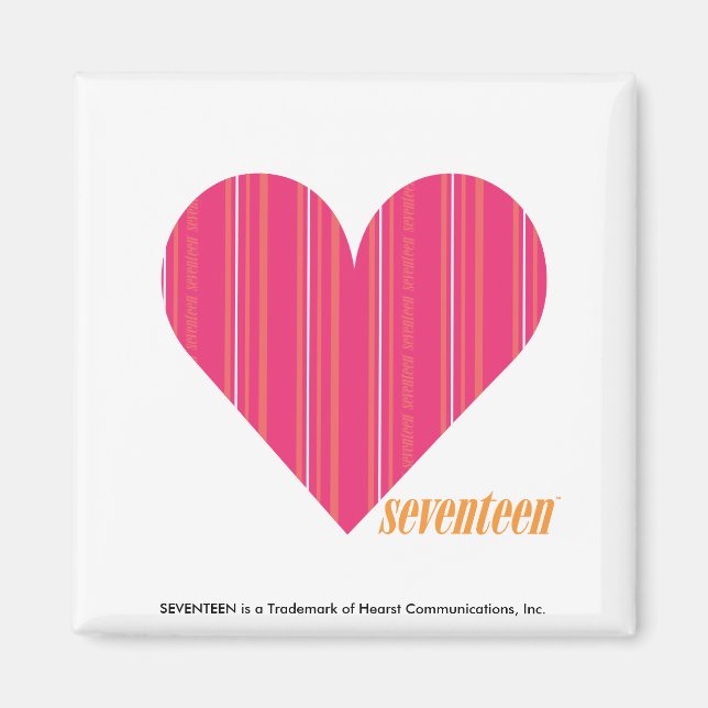 Imã Thin Stripes Magenta 4 (Frente)