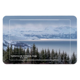 Ímã Thingvellir National Park, Islândia