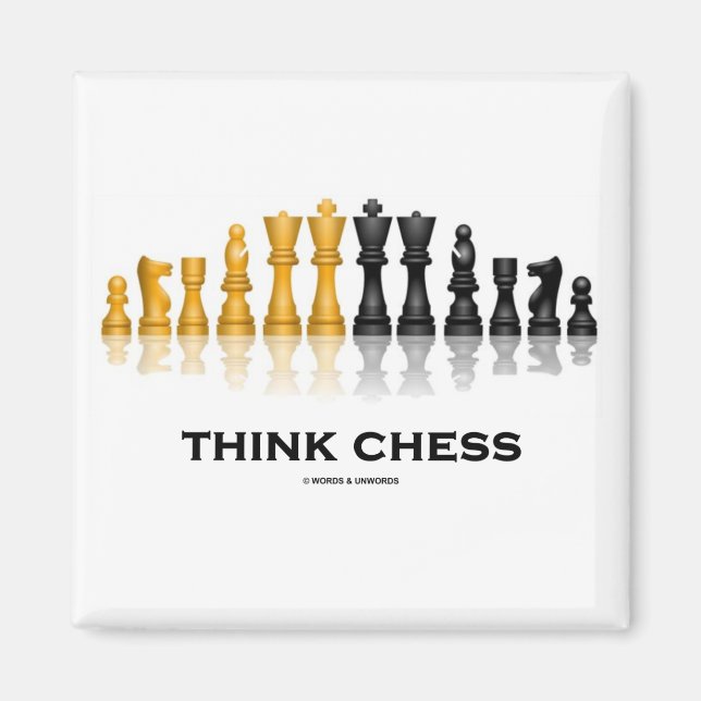 Imã Think Chess (Chess Set) (Frente)