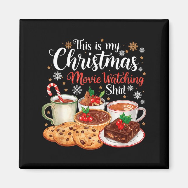 Imã This Is My Christmas Movie Watching Design  (Frente)