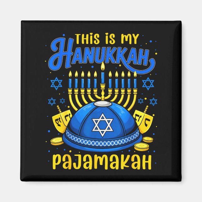 Imã This Is My Hanukkah Pajamakah For Jewish Christmas (Frente)