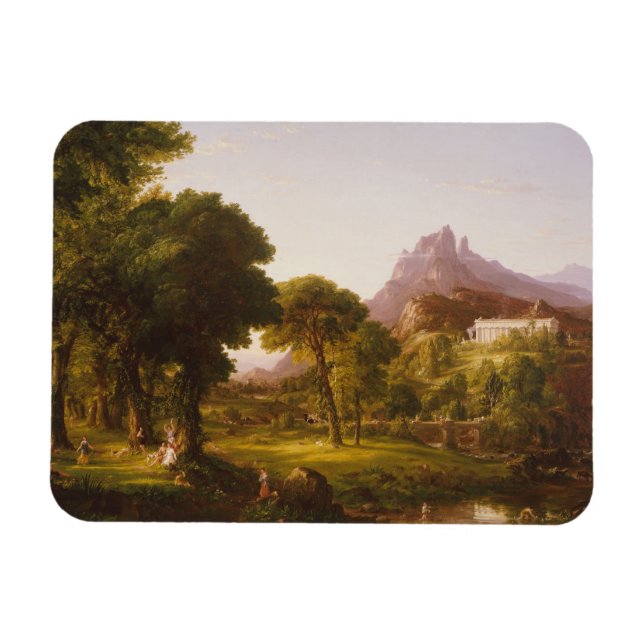 Ímã Thomas Cole Dream of Arcadia (Horizontal)