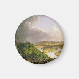 Imã Thomas Cole O Oxbow Rio Connecticut