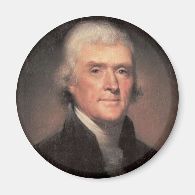 Imã Thomas Jefferson Magnet (Frente)