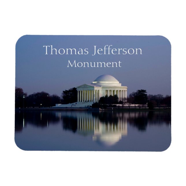 Ímã Thomas Jefferson Memorial, Washington, DC (Horizontal)