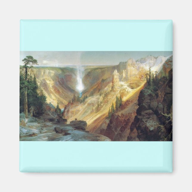 Imã Thomas Moran - Grande Canyon do Yellowstone (Frente)