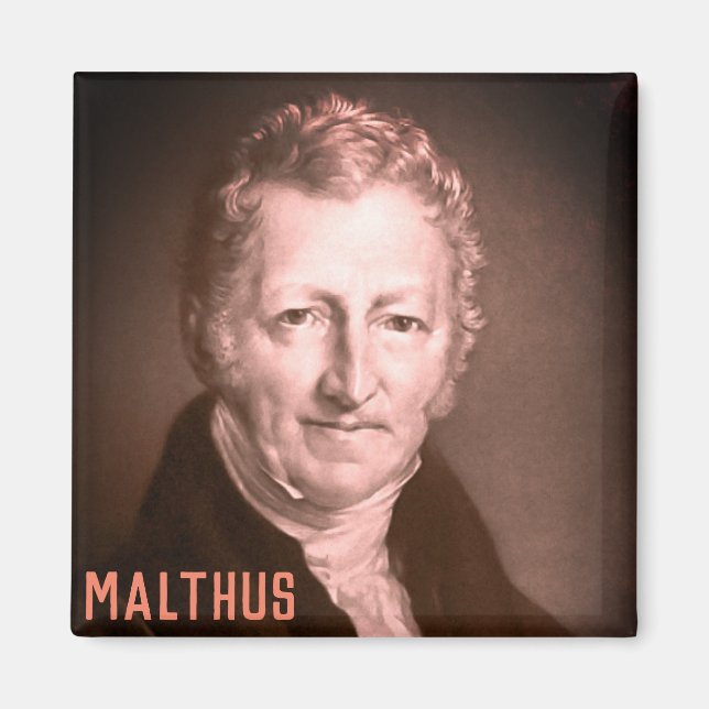 Imã Thomas R. Malthus Magnet (Frente)