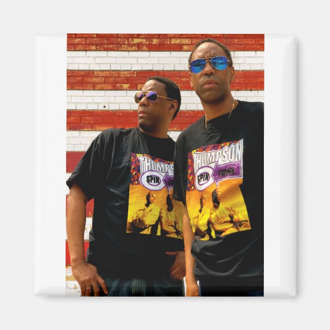 IMÃ THOMPSON SPIN TWINS (MERCHANDISE OFICIAL) TOUR (Frente)