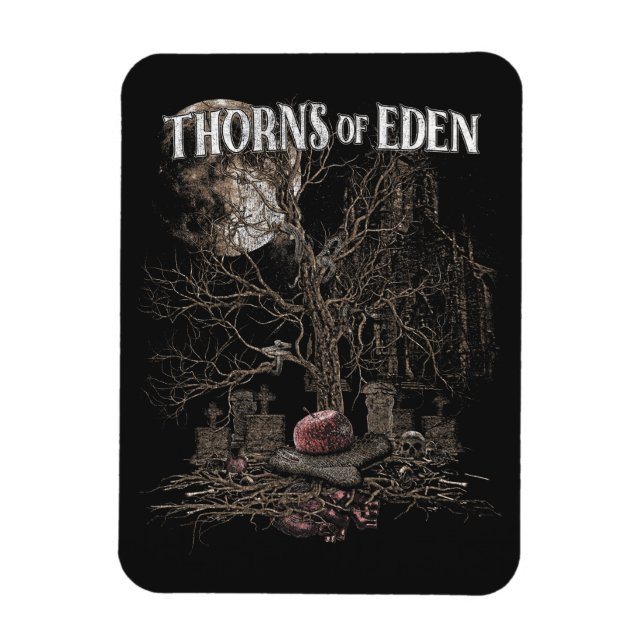 Ímã Thorns of Eden - Gothic Streetwear Design (Vertical)