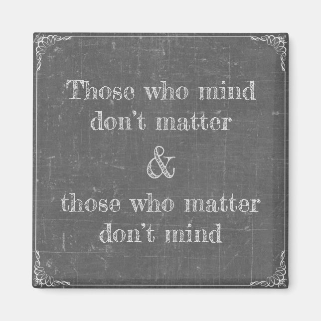 Imã Those who mind (Frente)